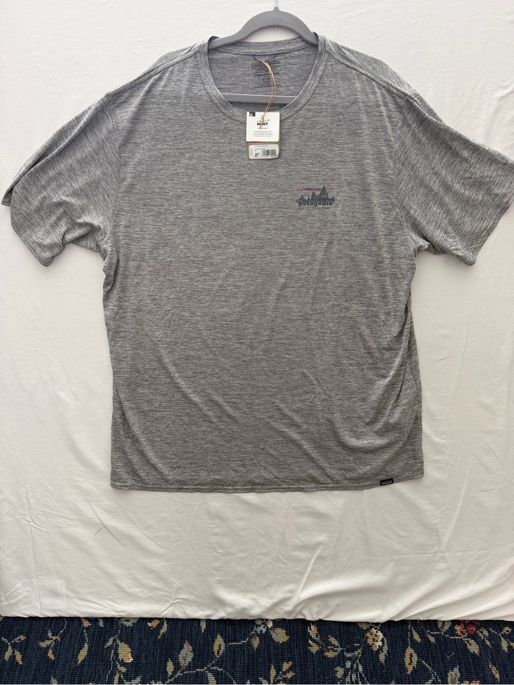 Swiss Tech Men's Heather Gray Performance Short Sleeve Tee